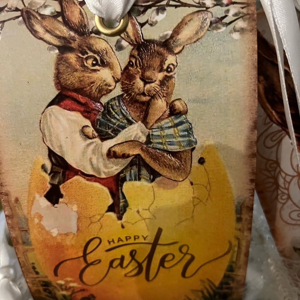 Vintage Kathryn Clarke Easter Hanging Decor - Picture 12 of 16